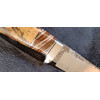 ЗОЛОТА ПЕРЛИНА ніж ручної роботи майстерні VIKTOR KNIVES, купити замовити в Україні, CPM® S125V™ в обкладинках нержавіючої сталі 95Х18, 64 HRC